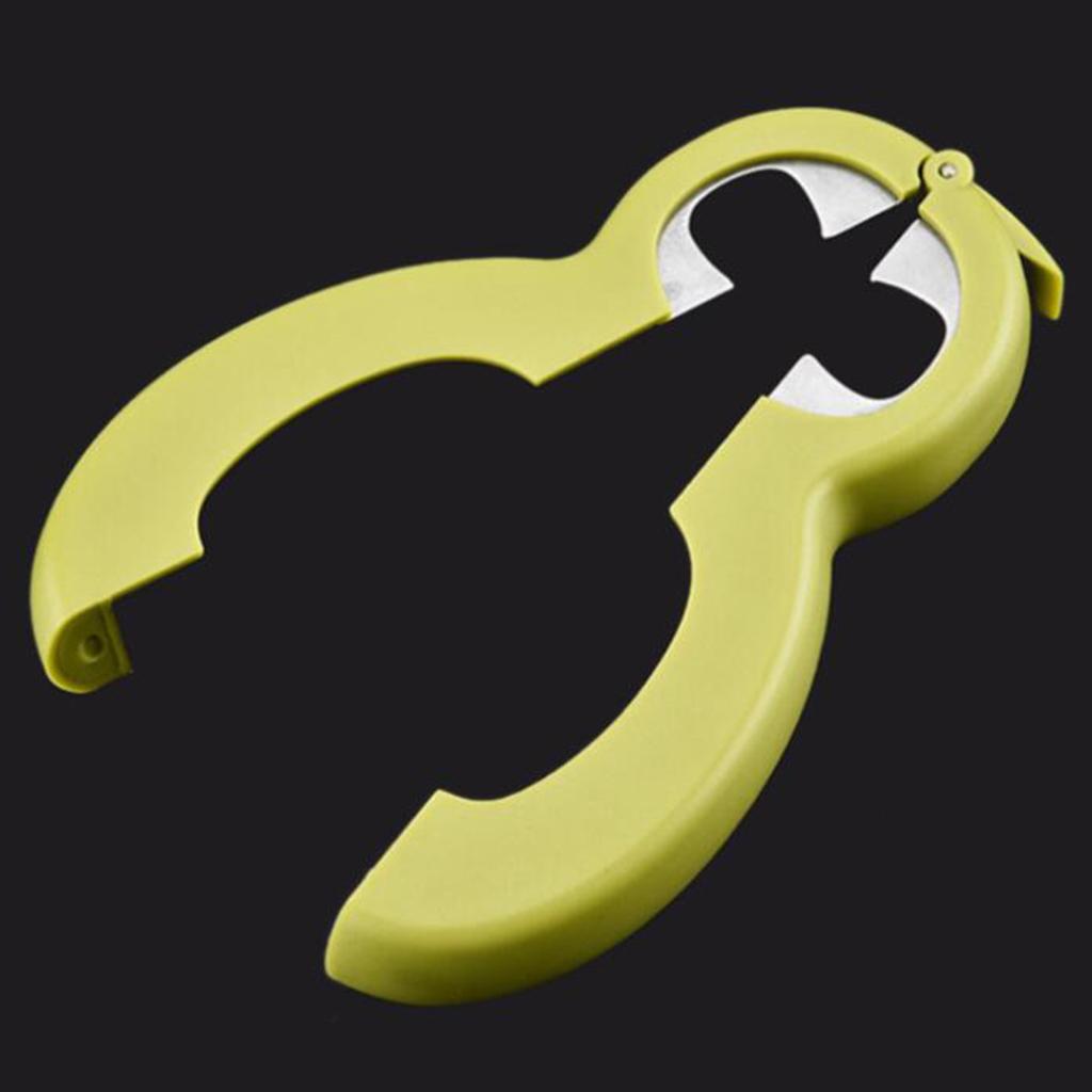 Double Size Multifunctional Stainless Steel Bottle Opener Can Opener,Twister Grip Lid Seal Remover Lid Twist Off