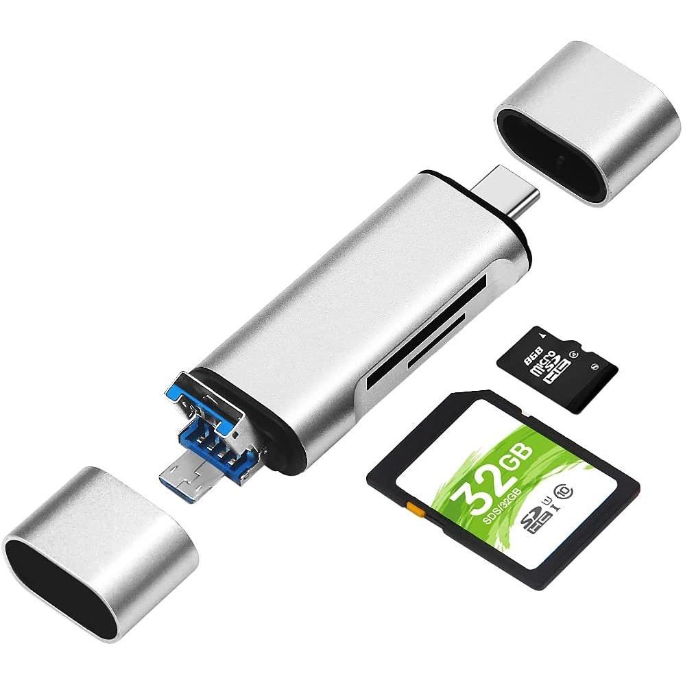 Đầu Đọc Thẻ Nhớ SD TF Micro USB 3.0 Cho Điện Thoại Xiaomi Android