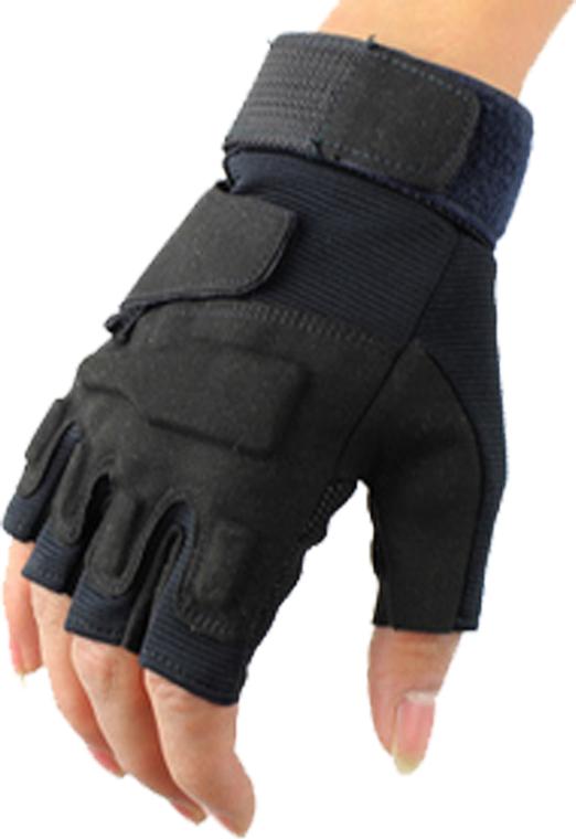 Găng tay chiến thuật - Đen - XL (lòng bàn tay 9.1-10cm)