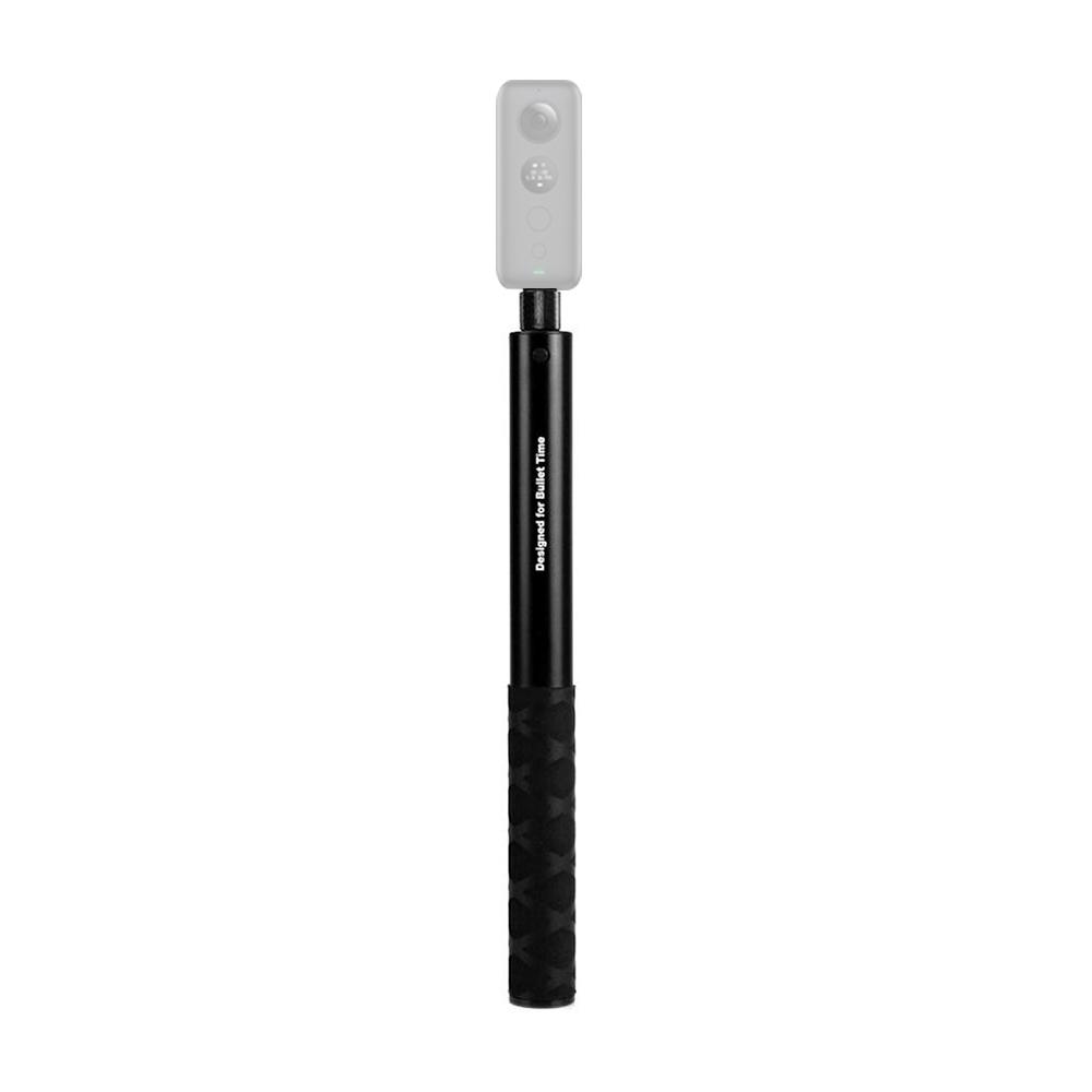Photography Extension Rod Invisible Selfie Stick for Bullet Time with 1/4 Inch Screw 5-Section 28cm-111cm Adjustable