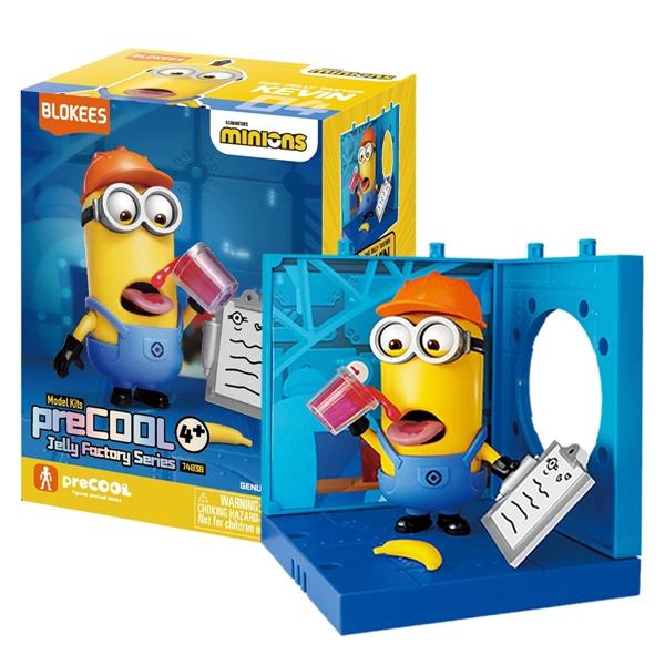 Đồ Chơi Mô Hình Minions - 04 Kevin The Jelly Taster - Blokees 74838