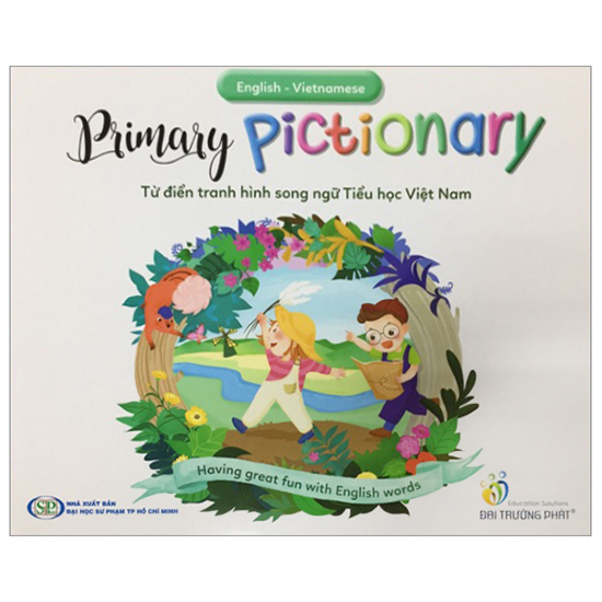 [Hàng thanh lý miễn đổi trả] English-Vietnamese Primary Pictionary - Từ điển tranh hình song ngữ (with MP3 Audio, Test Booklet, App)