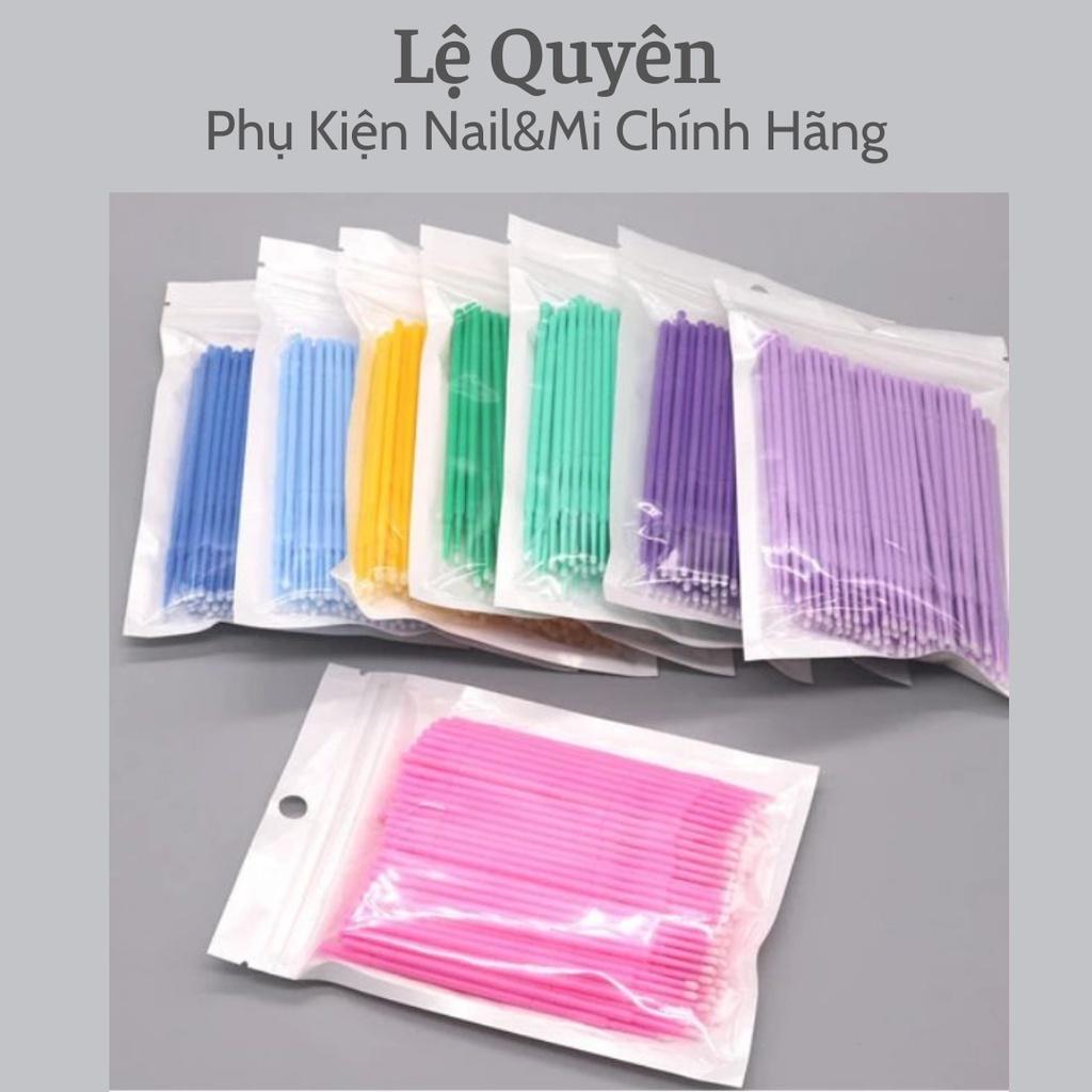 Tăm Bông Tháo Mi-Tăm Bông Sử Dụng Cùng Sáp Đê Tháo Mi