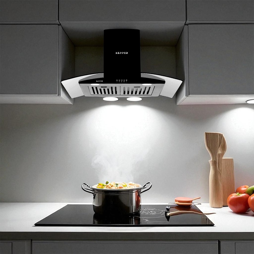 Máy Hút Mùi Nhà Bếp Kính Cong Kopper KP70A/70C Hàng Chính Hãng