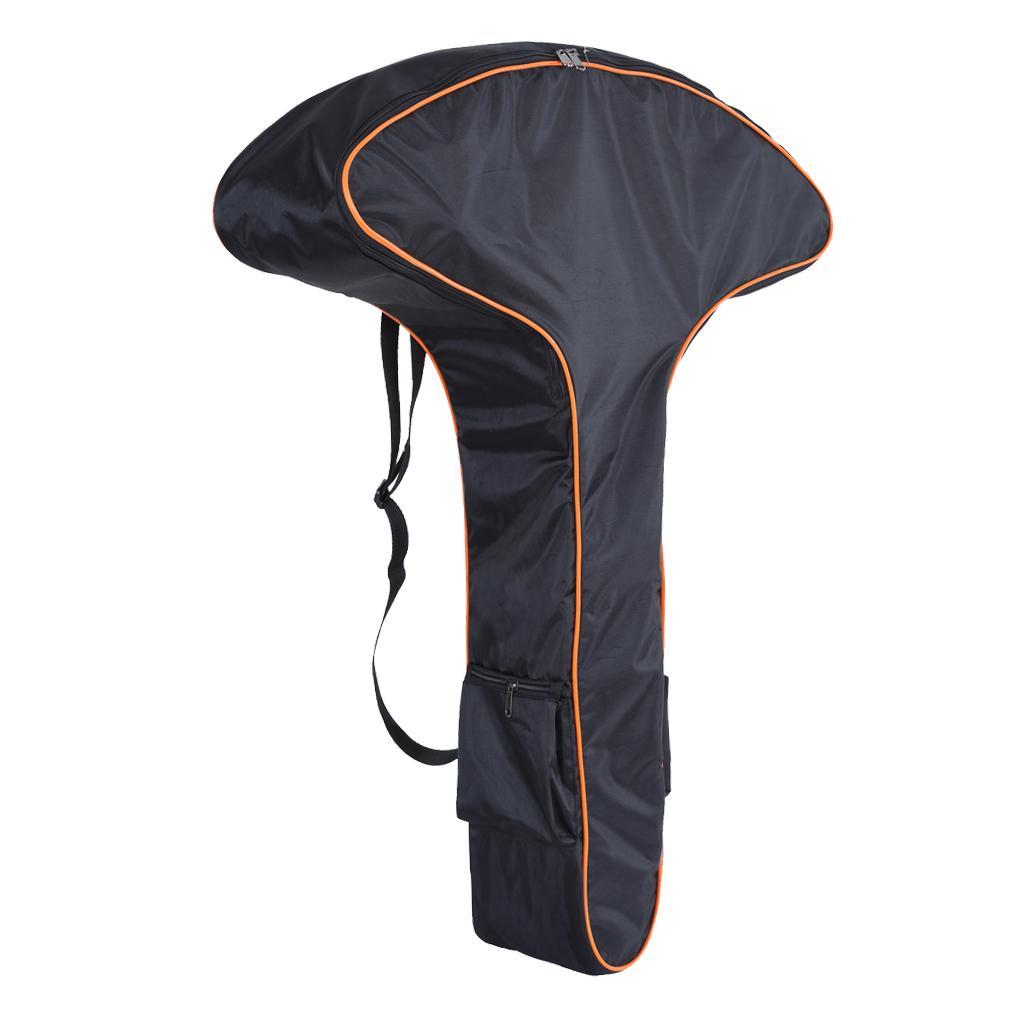 T Shape Oxford Bow Backpack Holder Hunting Accessory Black/Camo