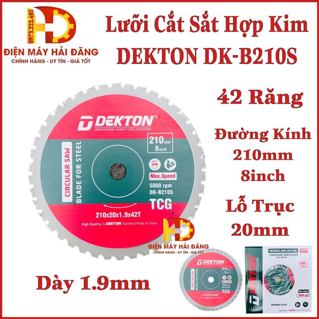 LƯỚI CẮT HỢP KIM  DK-B210S DEKTON- HÀNG CHÍNH HÃNG