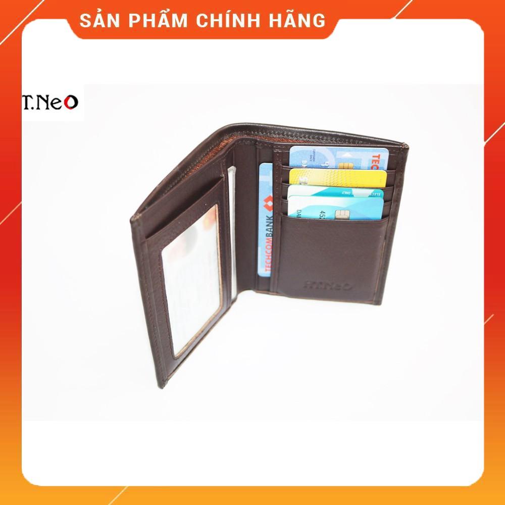 Ví nam da bò thật 100% dáng đứng da loại đẹp cực mềm VN21