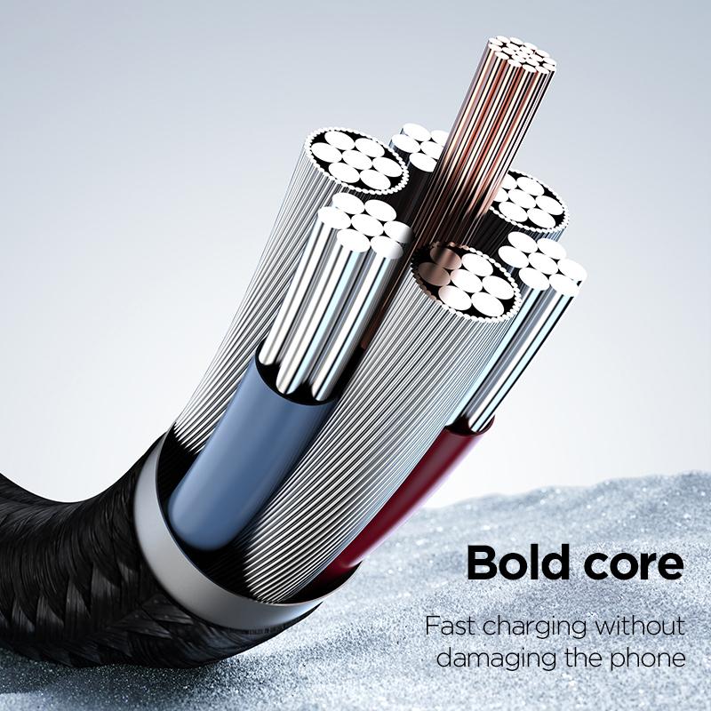 Cáp Sạc Nhanh Pisen Quick Platinum USB-C (C-C) PD 60W 1m