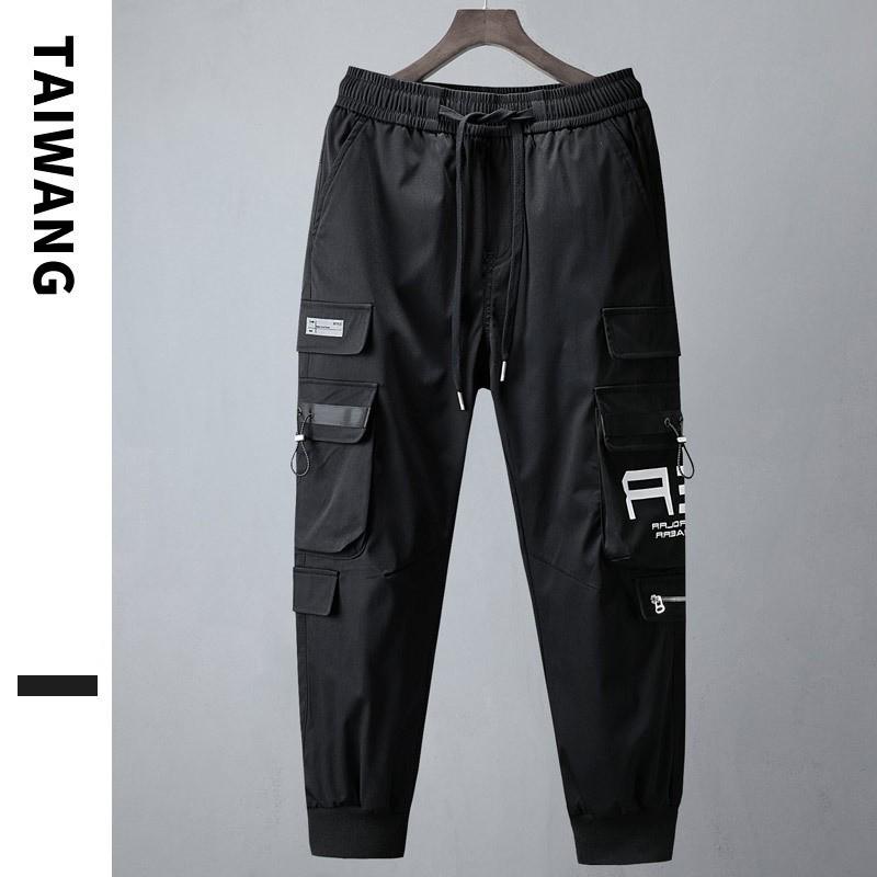 Quần jogger nam túi hộp chất kaki cotton mềm mịn, phong cách đường phố R3