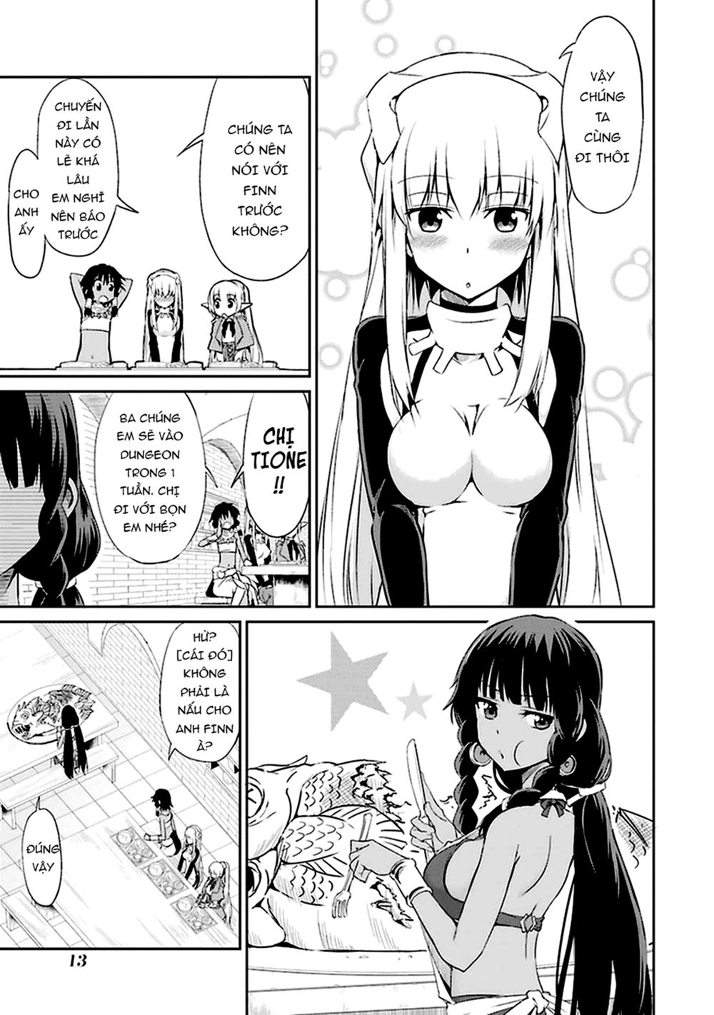 dungeon ni deai wo motomeru no wa machigatte iru darou ka gaiden - sword oratoria chapter 9 9