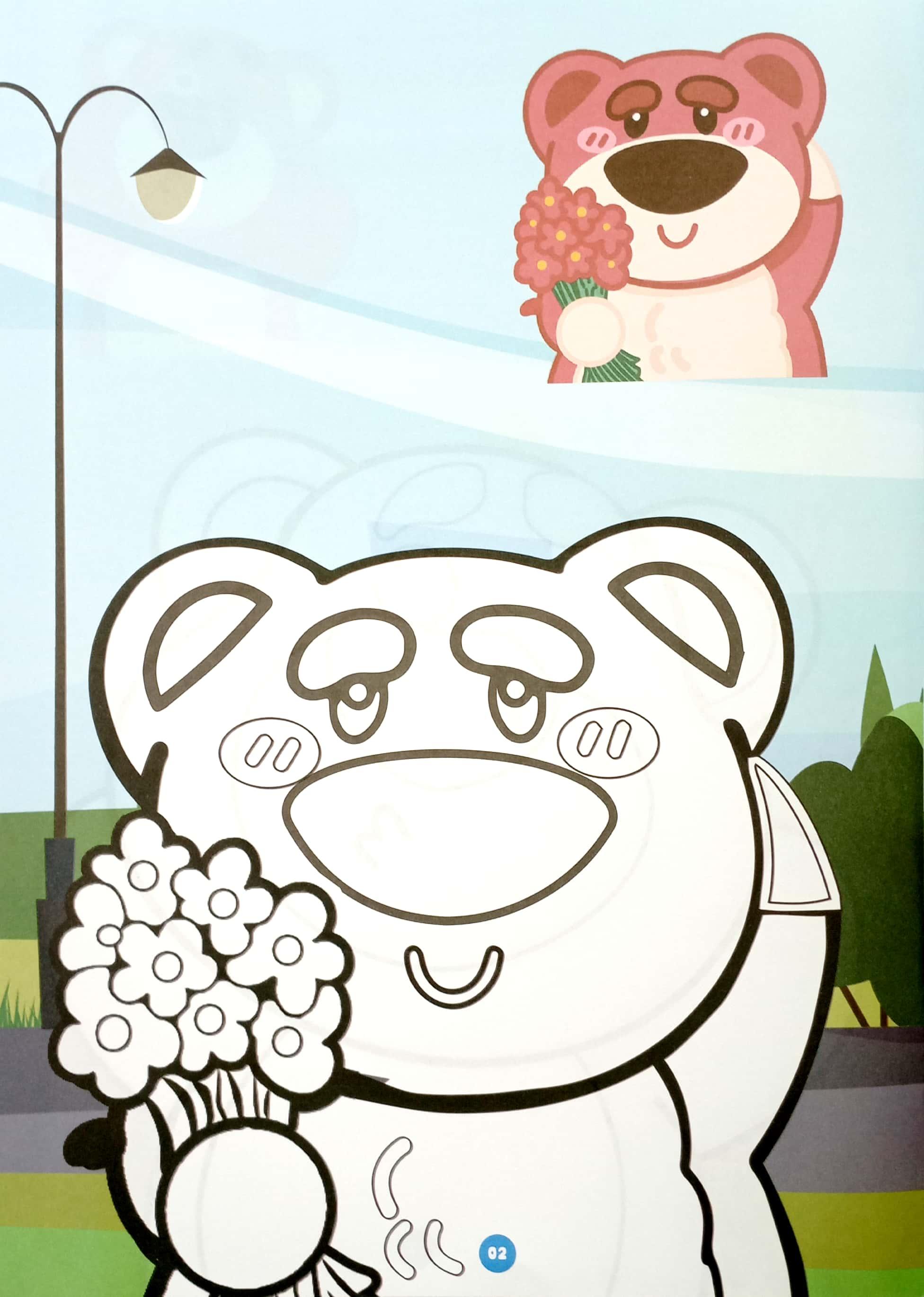 Bé Tô Màu - Lotso Đi Dạo Phố