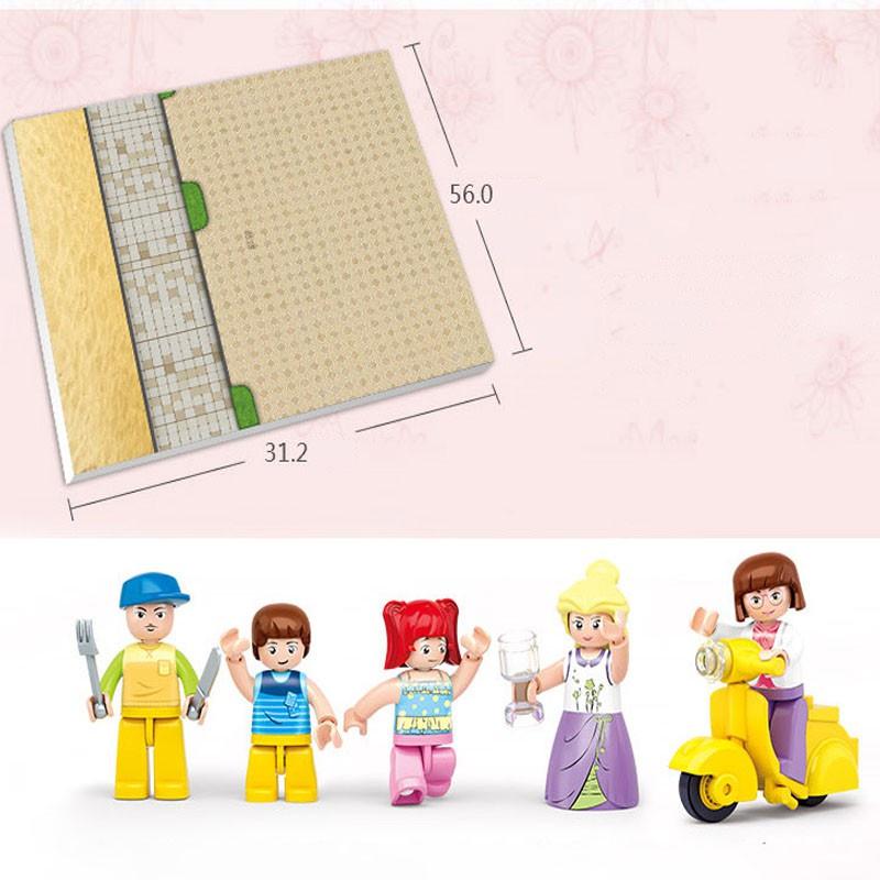 Đồ chơi lắp ráp lego biệt thự công chúa 539 pcs model M38-B0535
