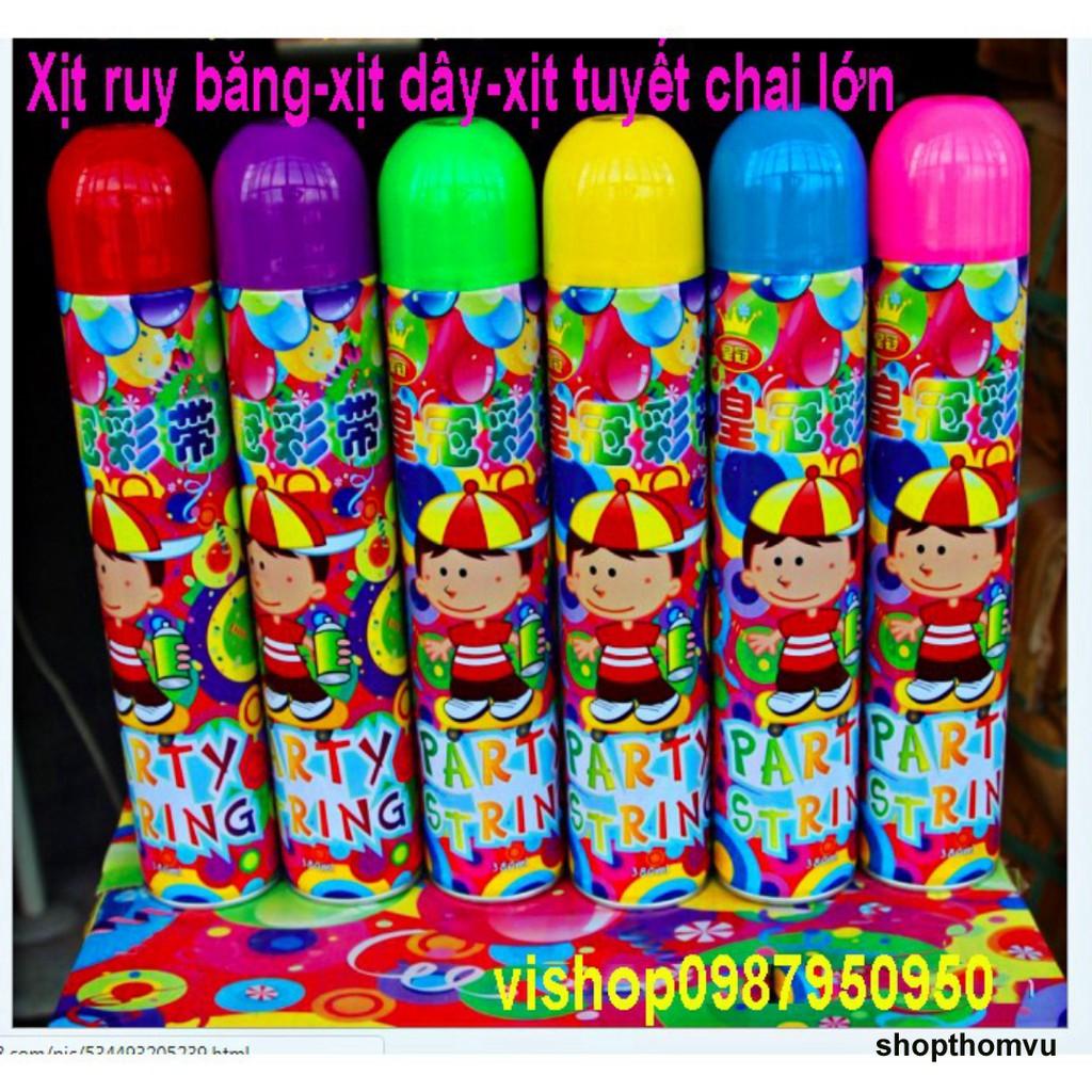 BÌNH XỊT DÂY - CHAI XỊT DÂY NHIỀU MÀU SẮC