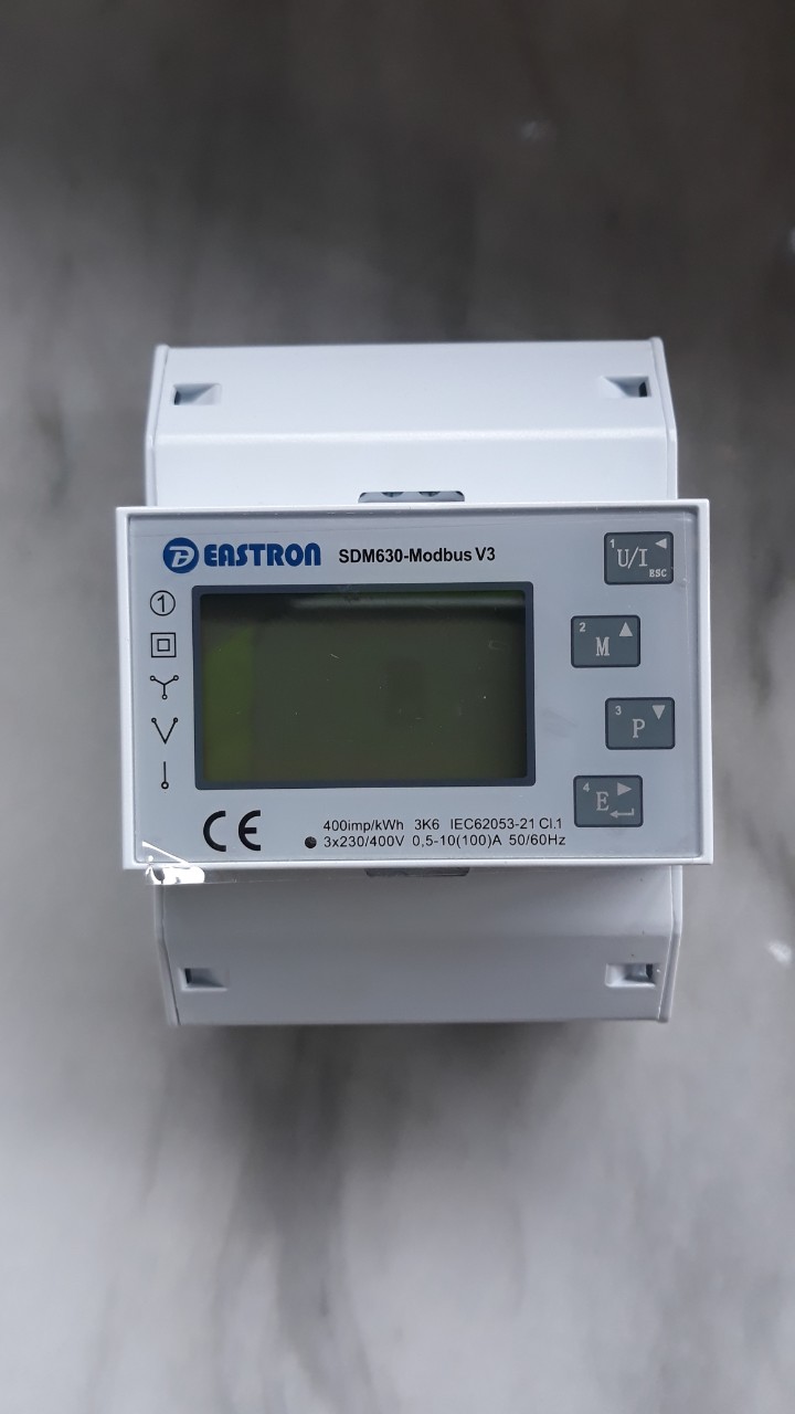 Bộ giới hạn công suất Meter Eastron Growatt- zero export TPM (3 pha) SDM630Modbus V3