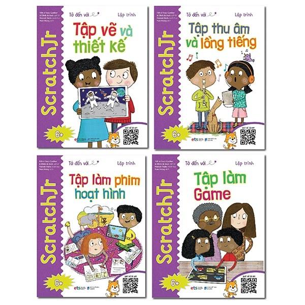 Sách Combo Tớ Đến Với Lập Trình ( bộ 4 cuốn) - Alphabooks - BẢN QUYỀN - Tập Vẽ Và Thiết Kế