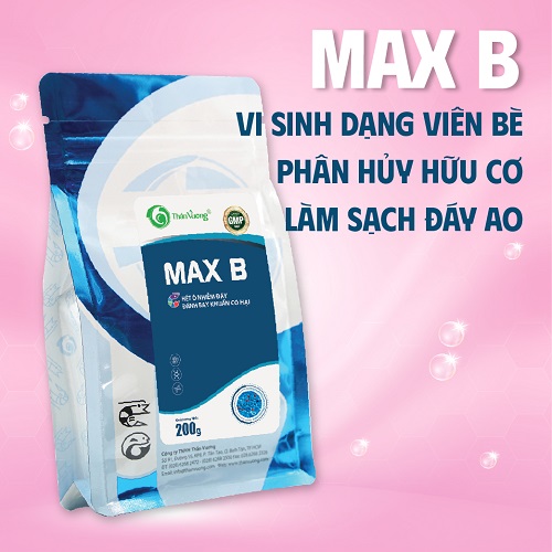 Vi sinh xử lý đáy nước ao tôm cá MAX B