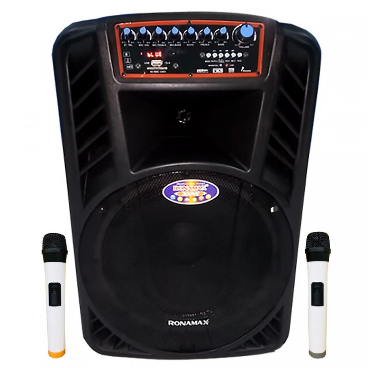 Loa kẹo kéo karaoke bluetooth Ronamax H12 - Hàng chính hãng