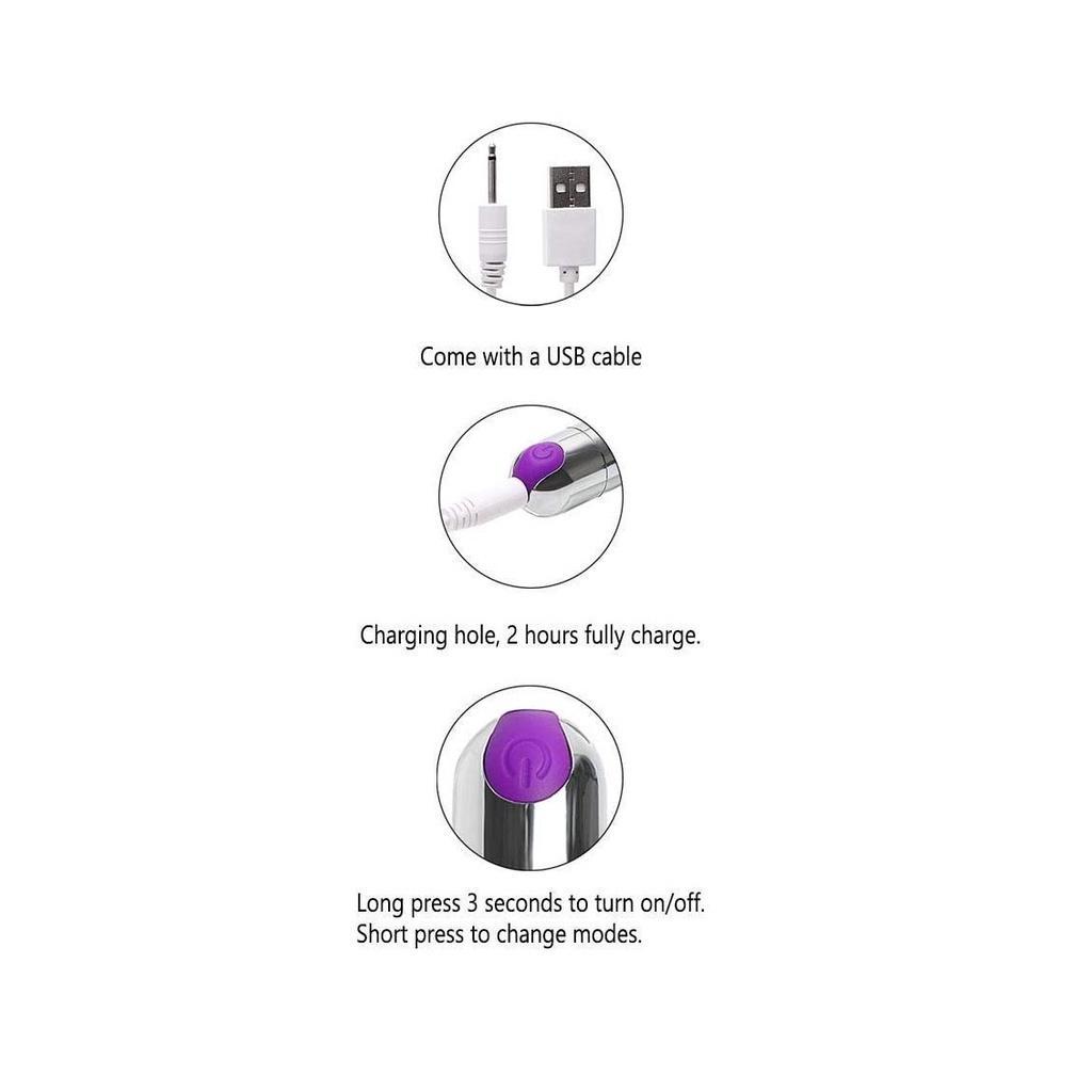 Máy massage mắt mini cầm tay 10 chế độ - Máy chống đau mỏi cơ cao cấp sạc USB loại bỏ quầng thâm mắt