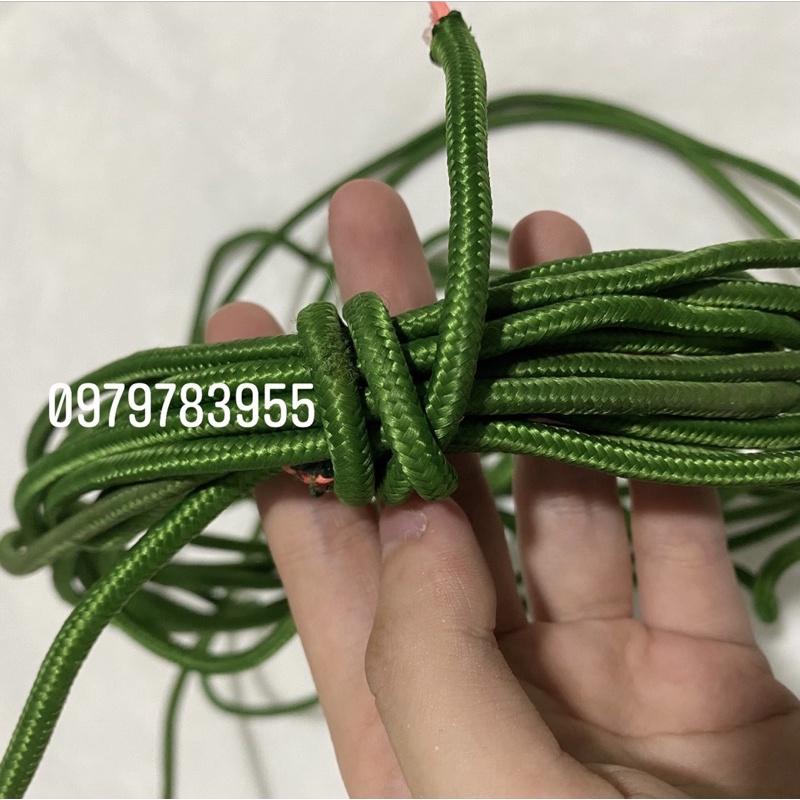 1m Dù Tròn Xanh - Buộc Hàng - Buộc Võng - Buộc Cờ - Dây Phơi Quần Áo ...