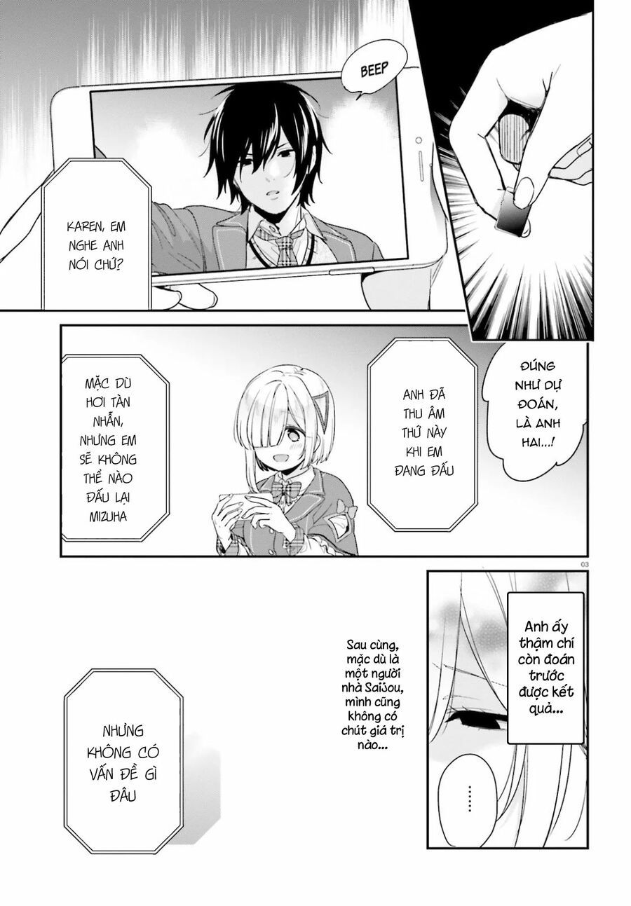 thanh niên hạng f chính là anh trai của 1 cô em gái dễ thương chapter 26.5 3