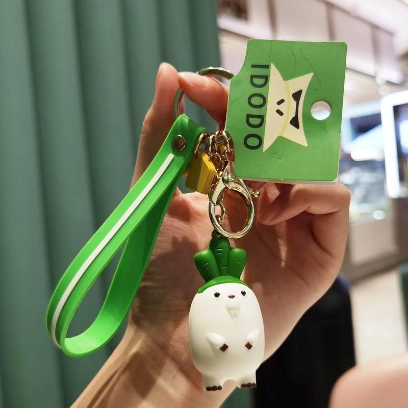 Móc Khóa Hình Gấu Đậu Đáng Yêu Dễ Thương