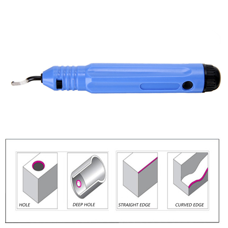 1 Bộ Tay Cầm Cố Định Nhựa Dao Bỏ Túi Burr NB1100 Cạp 10 PC BS1010 Lưỡi Cắt Tỉa Gọn Gàng Deburring Đầu Cắt Dụng Cụ 3D