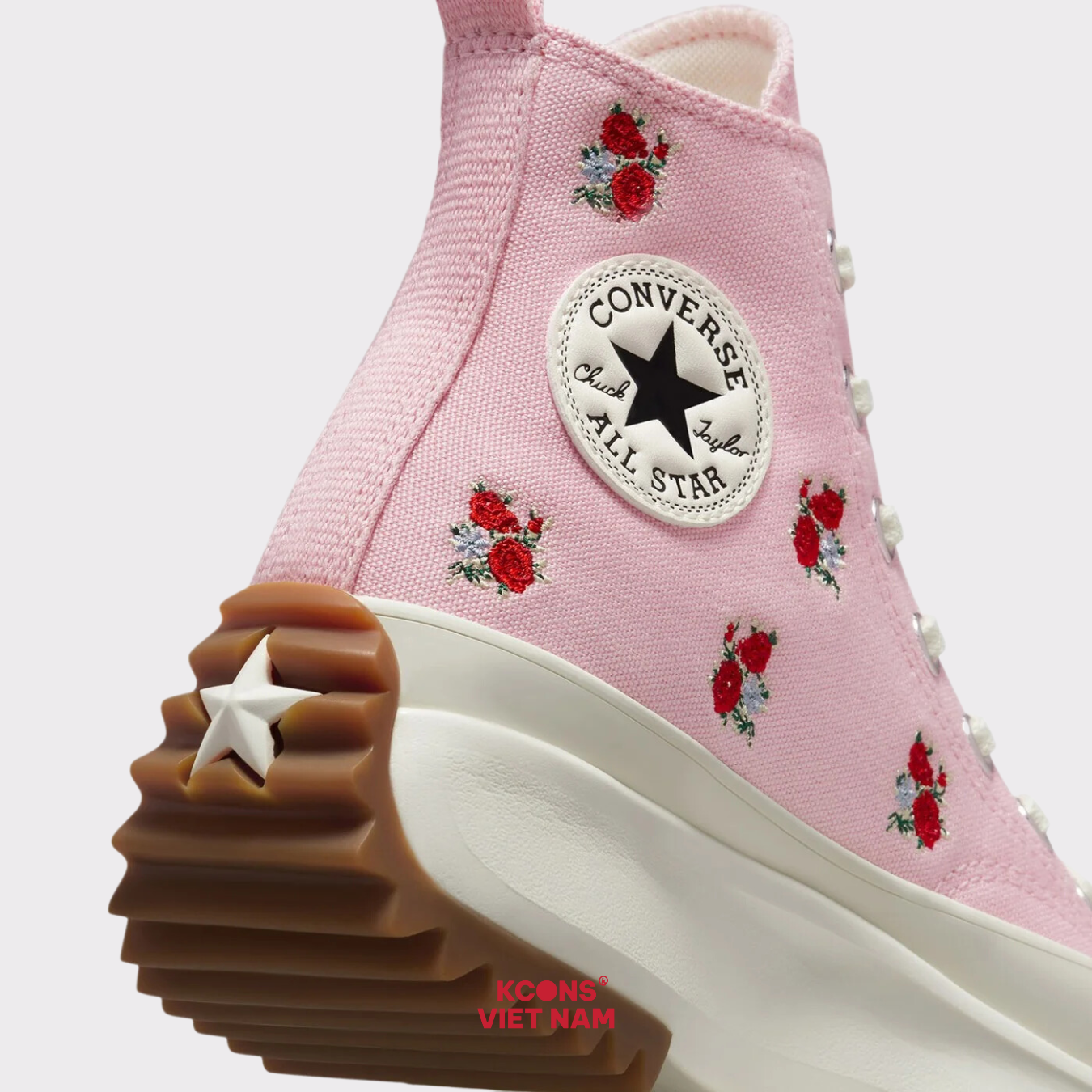 Giày Converse Run Star Hike EMBROIDERED FLORAL Cổ Cao A05192C