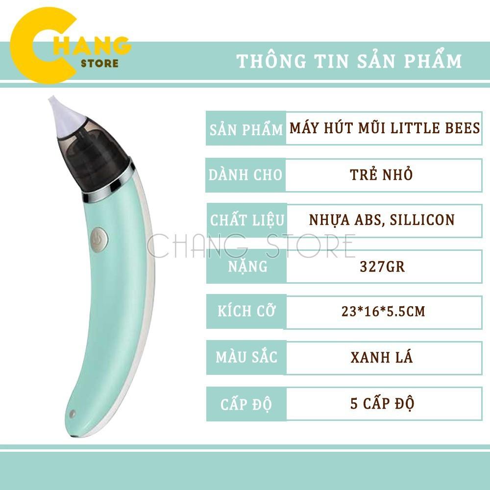 Máy Hút Mũi Đầu Mềm Cầm Tay Thông Minh Pin Sạc Cho Bé .