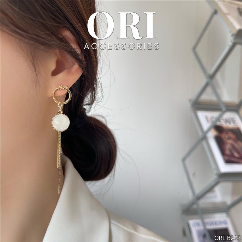 Bông tai nữ thời trang dáng dài Alva độc đáo sang trọng ORI ACCESSORIES B293