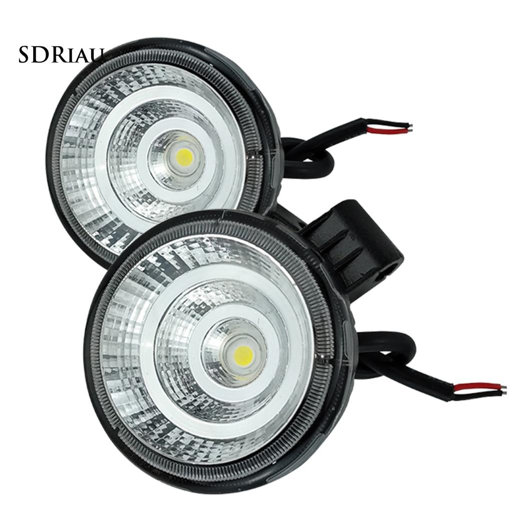 Bộ 2 Đèn Led Chống Thấm Nước Dc12V 12w Cho Xe Hơi / Xe Tải