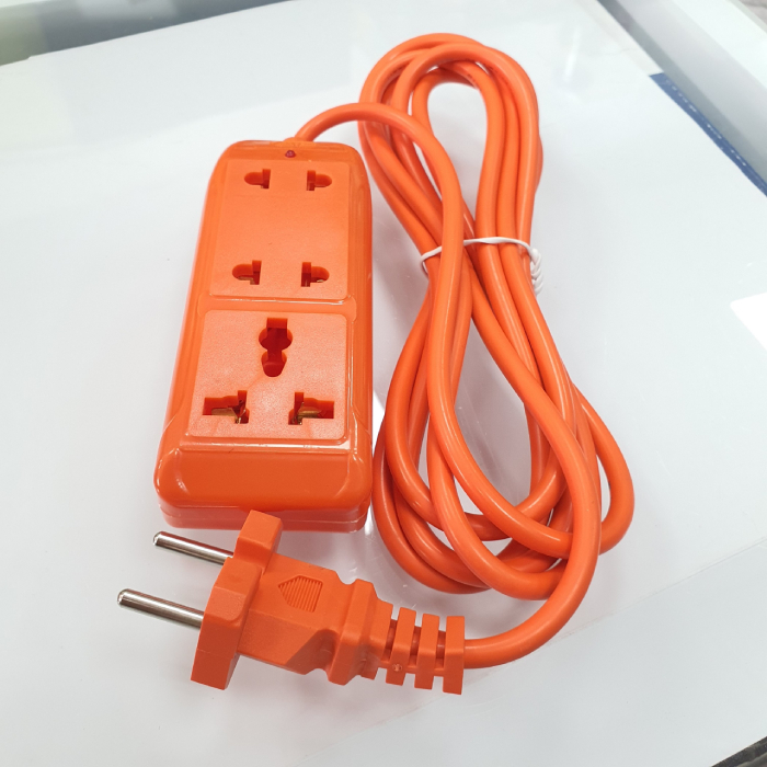 Ổ cắm điện 3 lỗ 1400W mini Vina Sun