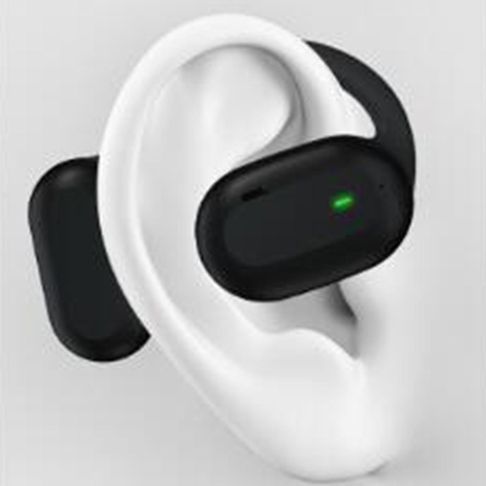 Single Ear Headphones Ear Hooks Right Ear Earbuds for Running Office Cycling