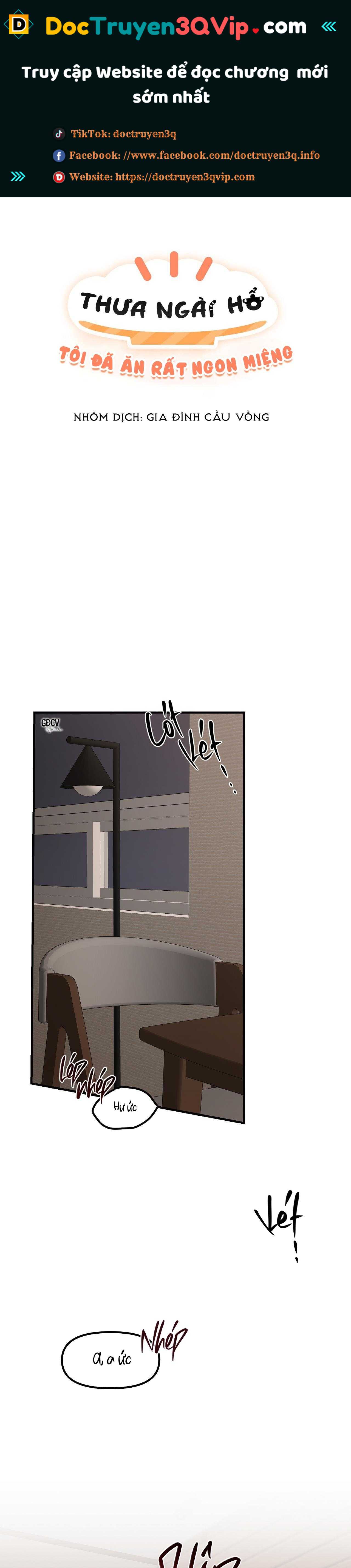 thưa ngài hổ, tôi đã ăn rất ngon miệng chapter 25 1