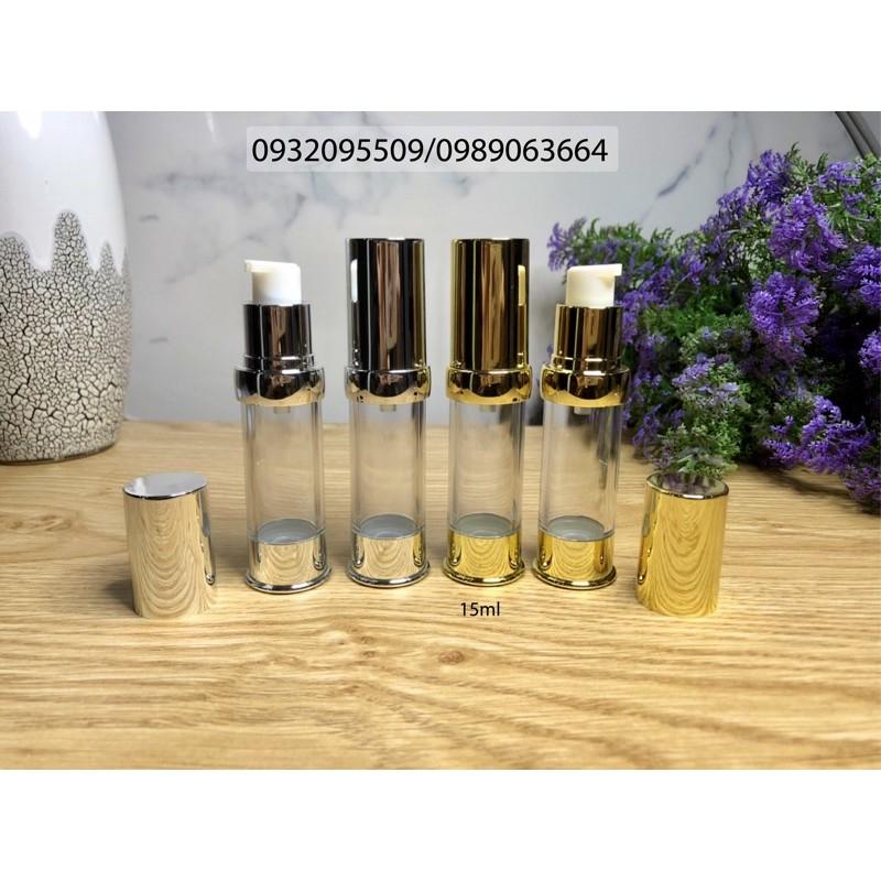 Chai 15ml hút chân không