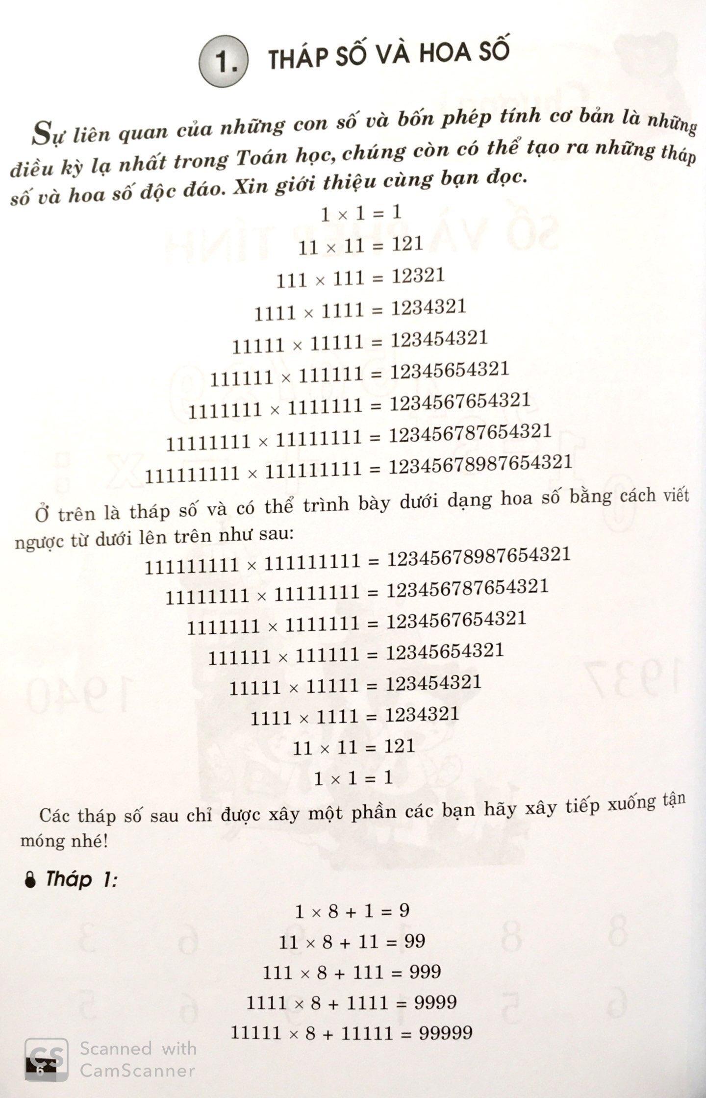 Toán Học Thú Vị Từ Số Và Phép Tính