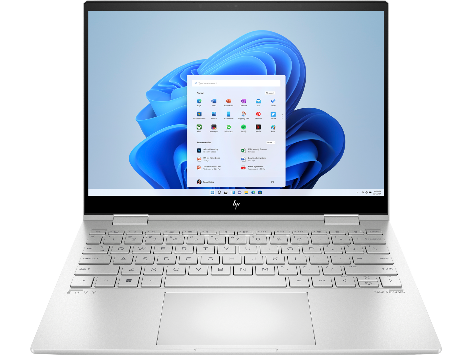 Laptop HP ENVY X360 13-bf0097TU 76B17PA (Core i5-1230U | 8GB | 512GB | Intel Iris Xe | 13.3 inch 2.8K | Cảm ứng | Win 11 | Bạc) - Hàng Chính Hãng