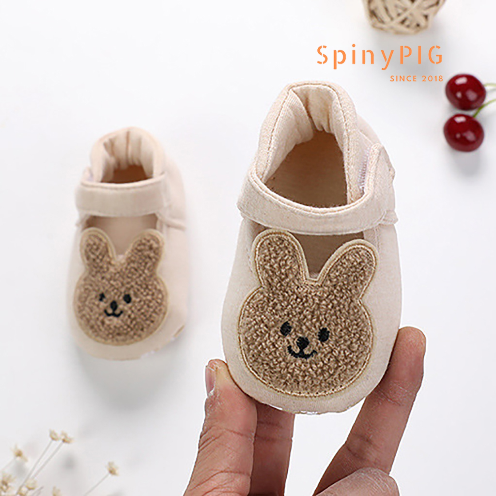 Giày tập đi cho bé 0-18 tháng tuổi 100% cotton hữu cơ tự nhiên không chất tẩy nhuộm chống trơn trượt hàng siêu xinh ơi