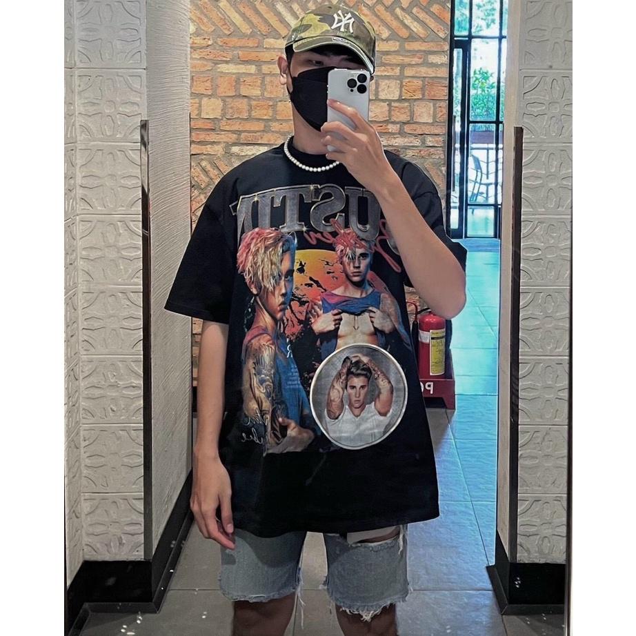 Áo Thun Local Brand Justin Bieber Tay Lỡ Oversize Unisex