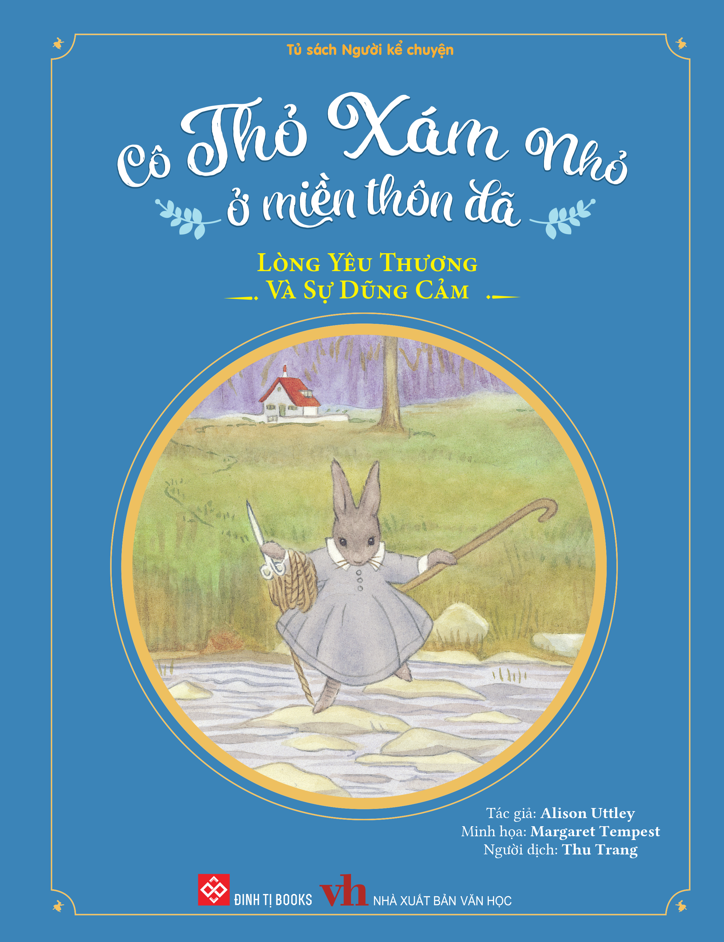 Sách - Cô Thỏ Xám Nhỏ Ở Miền Thôn Dã (Bìa Cứng)