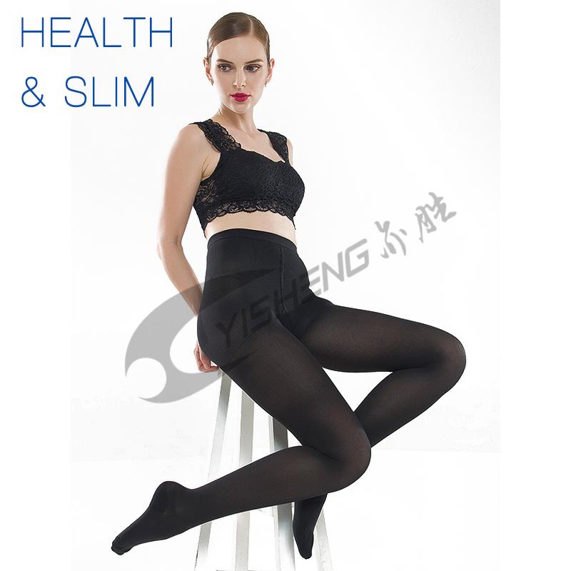 Findcool 20-30mmHg Nén Quần Y Tế Vớ Áp Nylon Quần Nén Cổ Stovepipe Vớ