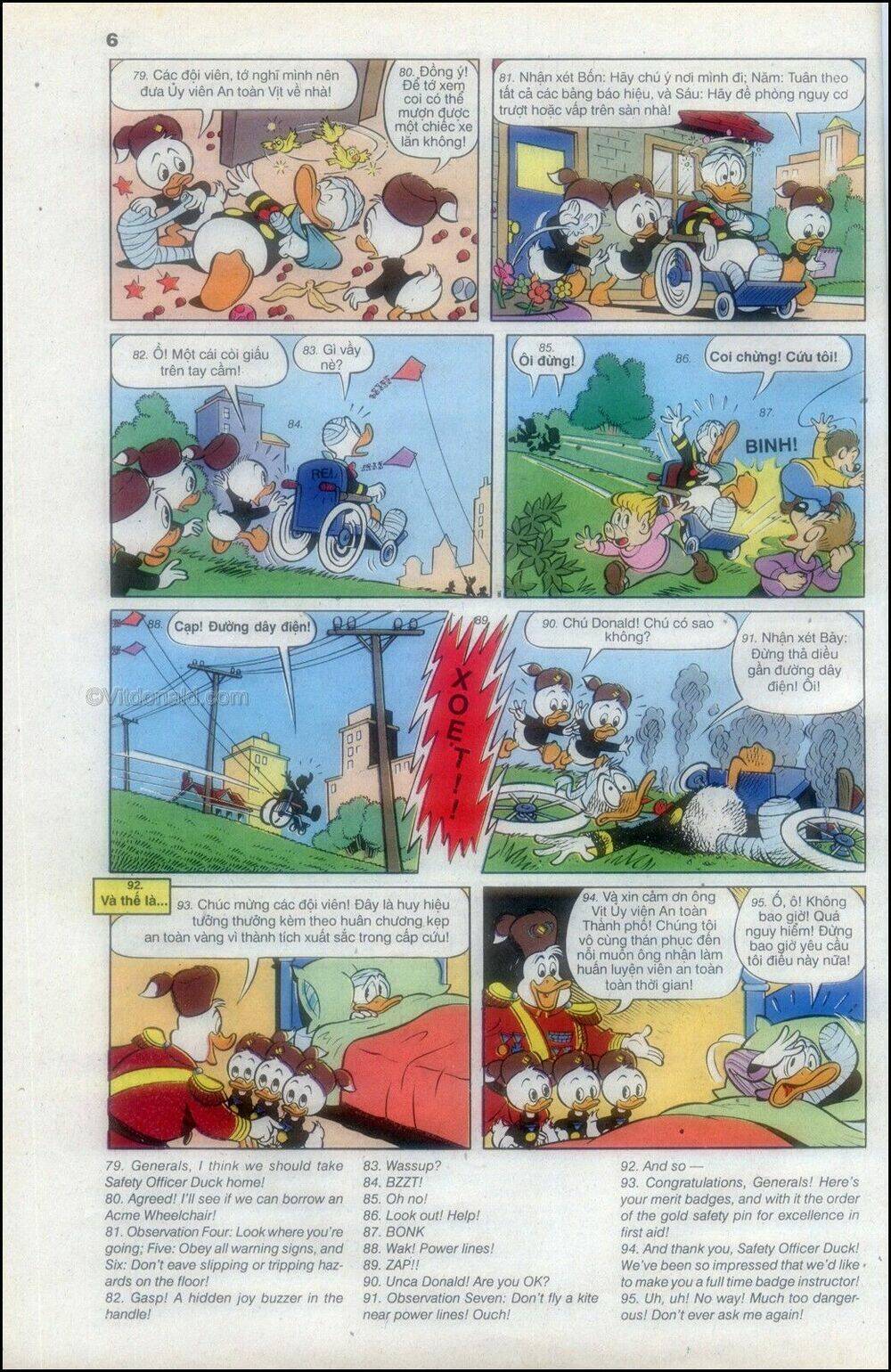 donald và bạn hữu chapter 82 9
