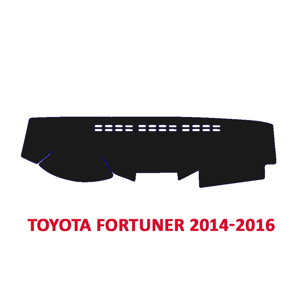 Thảm Taplo dành cho xe Toyota Fortuner 2014 đến 2021 chất liệu Nhung, da Carbon, da vân gỗ