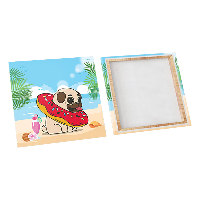 Tranh Canvas &quot;4 Mùa Của Pug&quot; W131