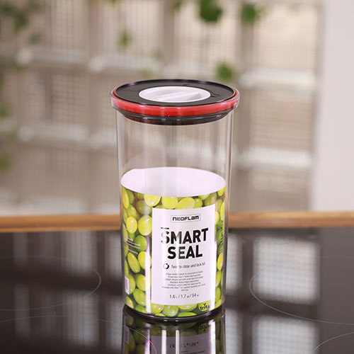 Hộp hình tròn Tritan Smart Seal 1600ml