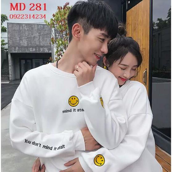 Áo đôi thu đông phong cách