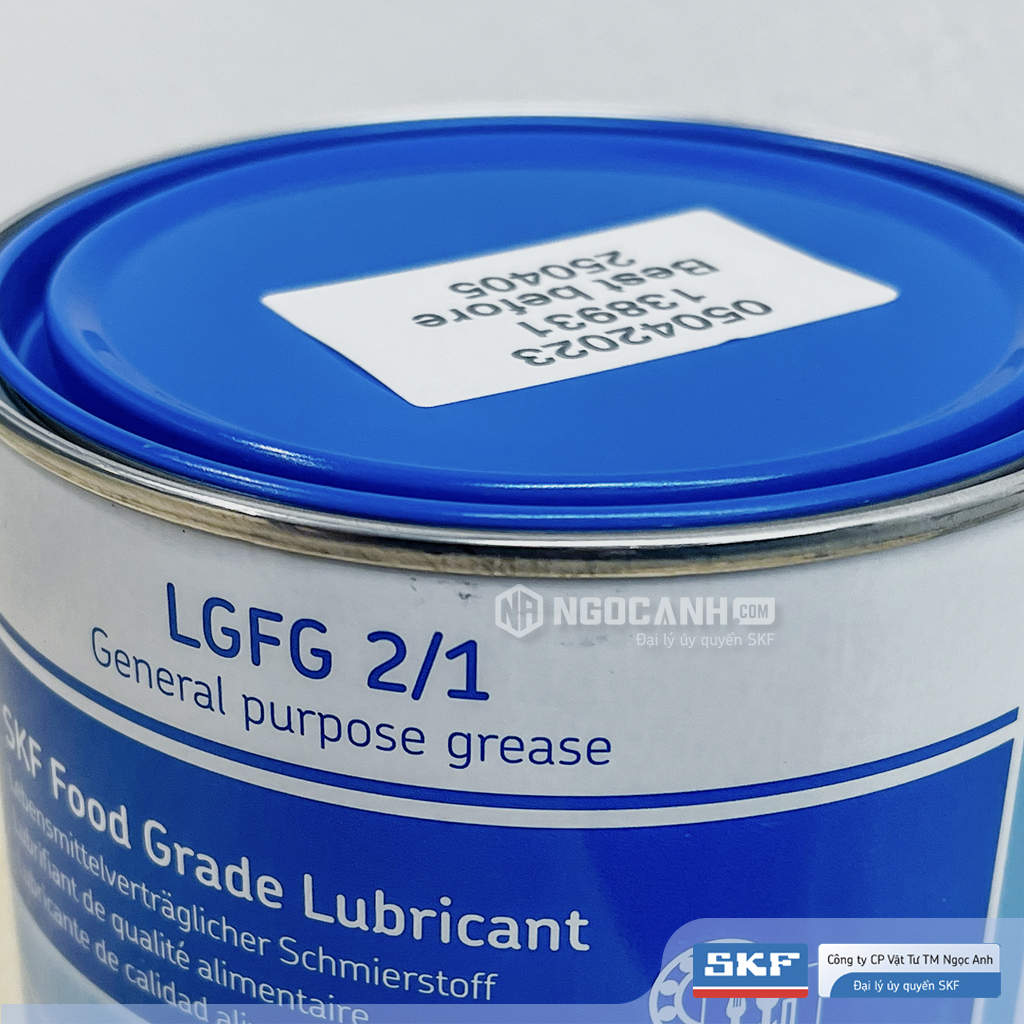 Mỡ bôi trơn dành cho ngành thực phẩm SKF LGFG 2/1 (1kg)