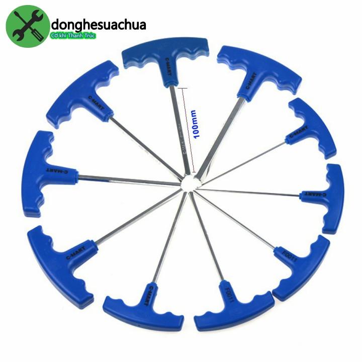Bộ lục giác chữ T C-Mart F0011 10 cây
