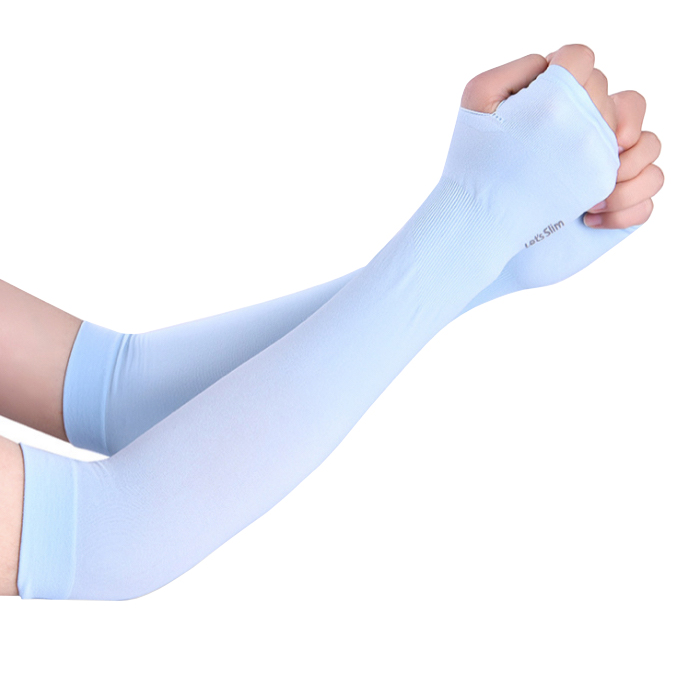 Găng tay chống nắng xỏ ngón Aqua-X Let's Slim