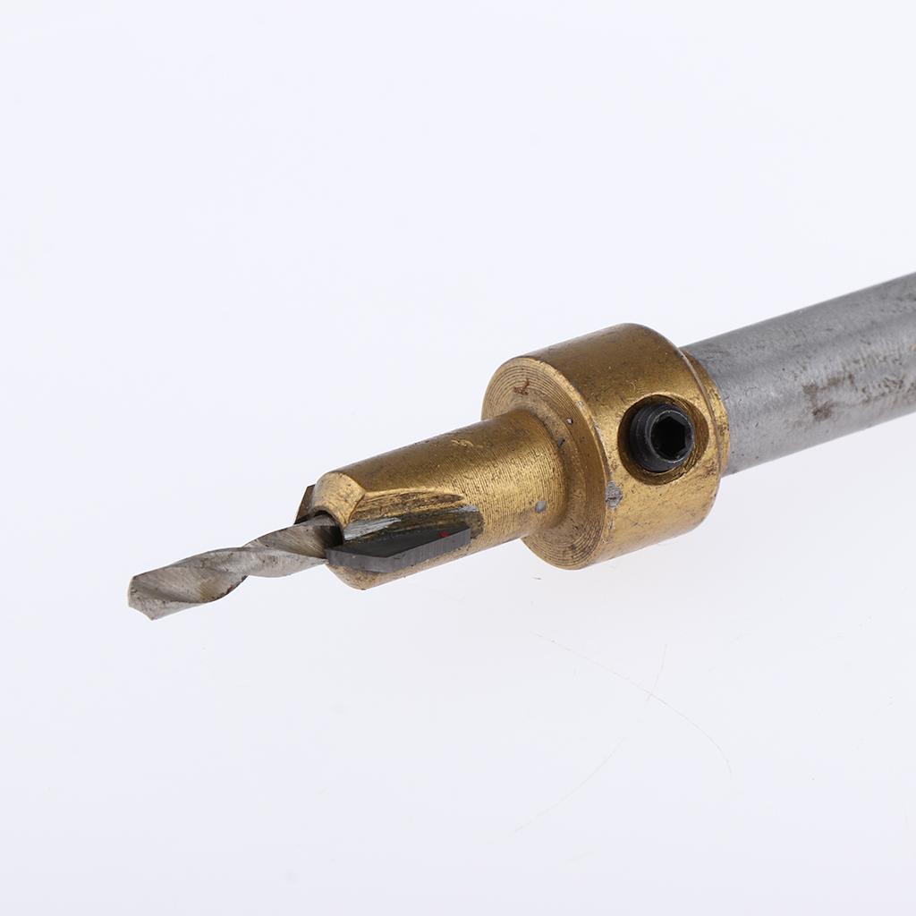8mm  High- Countersink Drill Bit with  Key  DIY, 7 Sizes