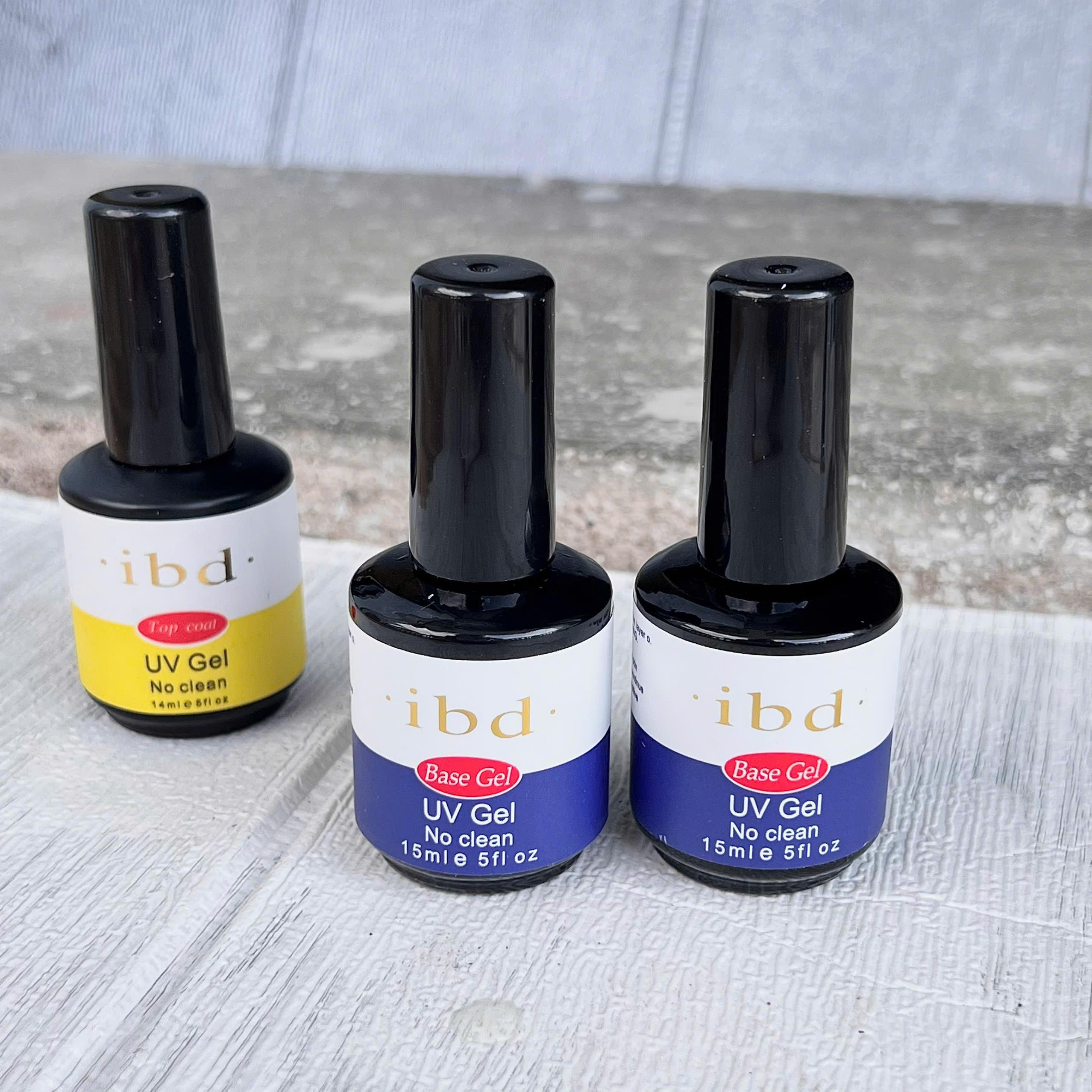 Base IBD Cao Cấp Uv Gel No Clean 15ml Siêu Liên Kết Gel Đắp Móng, Sơn Gel Trong Suốt, Sánh Vừa Phải, Bền Màu Bóng Làm Nail Nữ Women